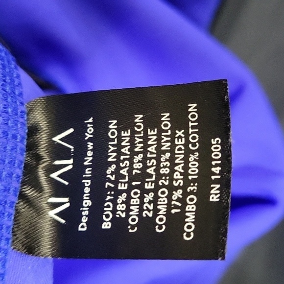 Alala Vamp Blue Crop Tights Leggings Size xs - Picture 10 of 10